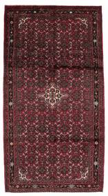 Alfombra Persa Hamadan 165X310 De Pasillo Negro/Rojo Oscuro (Lana, Persia/Irán)