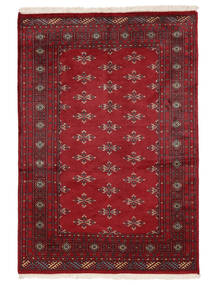 126X182 Pakistan Bokhara 2Ply Teppe Orientalsk Mørk Rød/Svart (Ull, Pakistan) Carpetvista