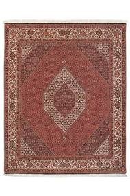 Alfombra Persa Bidjar Takab/Bukan 203X250 Rojo Oscuro/Marrón (Lana, Persia/Irán)