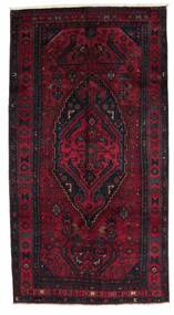  Koliai Alfombra 148X281 Persa De Lana Negro/Rojo Oscuro Pequeño