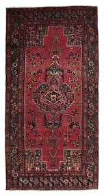  Koliai Alfombra 135X268 Persa De Lana Negro/Rojo Oscuro Pequeño