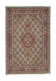  Tabriz 50 Raj Covor 80X122 Persan Lână Maro/Negru Mic