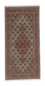  Perzisch Tabriz 50 Raj Vloerkleed 68X142 Bruin/Zwart