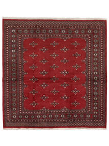  201X208 Medallion Pakistan Bukara 2Ply Tappeto Lana, Carpetvista