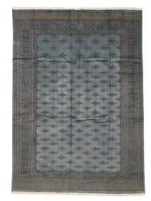  273X384 Pakistan Bokhara 2Ply Rug Dark Grey/Black Pakistan Carpetvista