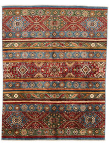  Shabargan Alfombra 151X195 De Lana Rojo Oscuro/Marrón Pequeño Carpetvista