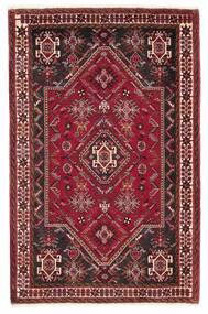  Persian Gabbeh Kashkooli Rug 80X126 Dark Red/Black