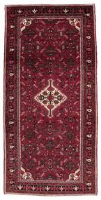  Persan Hamadan Covor 145X300 Negru/Dark Red