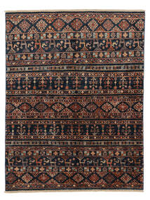 Shabargan Rug 152X196 Black/Brown Wool, Afghanistan Carpetvista