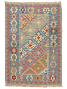 Tappeto Orientale Kilim Ghashghai 115X167 Arancione/Rosso Scuro ( Persia/Iran)