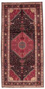 Tappeto Orientale Hamadan 168X340 Passatoie Rosso Scuro/Nero (Lana, Persia/Iran)