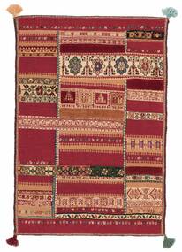 80X116 Tappeto Kilim Nimbaft Orientale Rosso Scuro/Marrone (Lana, Persia/Iran)