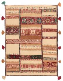  Kilim Nimbaft 83X110 Perzsa Gyapjúszőnyeg Bézs/Barna Kicsi