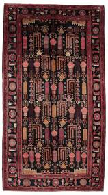  165X300 Kurdi Ghuchan Covor Traverse Hol Negru/Dark Red Persia/Iran
