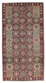  Varamin Rug 150X280 Persian Wool Brown/Black Small