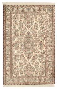  Kashmir Pure Silk 24/24 Quality Rug 79X121 Brown/Orange