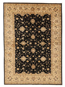 169X235 Tappeto Ziegler Fine Orientale Nero/Arancione (Lana, Pakistan) Carpetvista