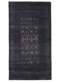  Gabbeh Loribaft Rug 85X155 Wool Black Small Carpetvista