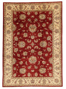 Alfombra Ziegler Fine 215X299 Rojo Oscuro/Marrón (Lana, Pakistán)