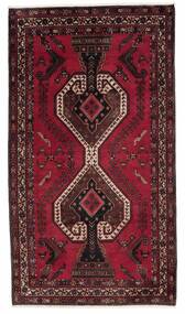  Persian Afshar/Sirjan Rug 157X287 Black/Dark Red (Wool, Persia/Iran)