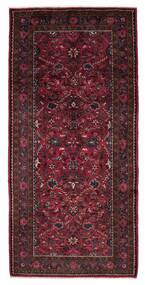  Persan Hamadan Covor 135X285 Negru/Dark Red