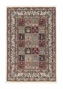  Orientalischer Moud Teppich 101X150 Braun/Schwarz Wolle, Persien/Iran