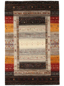  117X188 Gabbeh Loribaft Matta Svart/Brun Indien Carpetvista