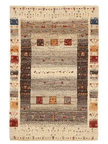 Gabbeh Loribaft Matot Matto 96X146 Ruskea/Oranssi Villa, Intia Carpetvista