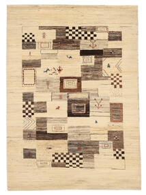  가베 Loribaft 러그 140X194 울 Beige/오렌지 소 Carpetvista