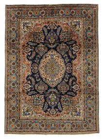 Alfombra Persa Ghom Kork/De Seda 248X345 Marrón/Negro (Lana, Persia/Irán)