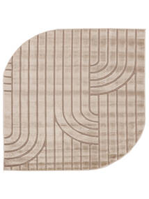  200X200 Flowie Rug - Beige Cotton