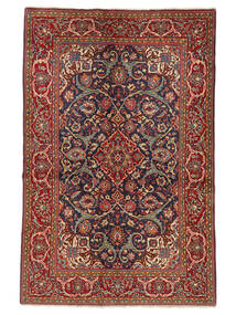  132X202 Keshan Fine Rug Dark Red/Black Persia/Iran Carpetvista