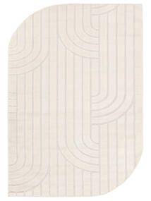  240X340 Flowie White Large Rug