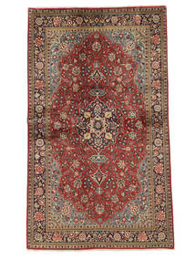 Tappeto Saruk Fine 127X214 Rosso Scuro/Marrone (Lana, Persia/Iran)