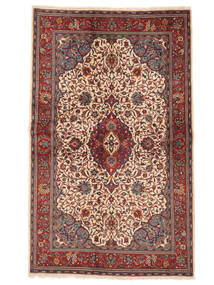  Sarouk Fine Rug 130X213 Persian Wool Dark Red/Brown Small Carpetvista