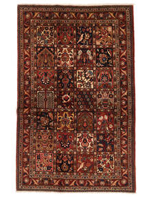  Bakhtiari Sherkat Farsh Rug 128X200 Persian Wool Black/Dark Red Small Carpetvista