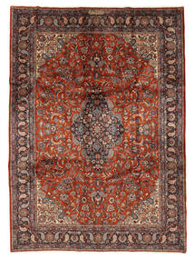  Orientalischer Sarough Sherkat Farsh Teppich 248X342 Dunkelrot/Braun Wolle, Persien/Iran Carpetvista