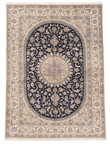  Persialainen Nain Fine 9La Matot Matto 292X392 Ruskea/Beige Isot (Villa, Persia/Iran)