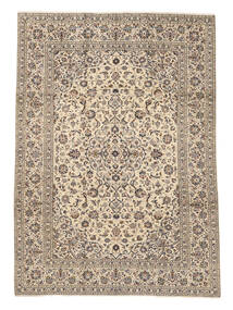  Oriental Keshan Rug 244X340 Brown/Orange Wool, Persia/Iran Carpetvista