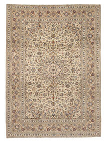  Orientalsk Keshan Fine Teppe 251X353 Brun/Oransje Stort Ull, Persia/Iran Carpetvista