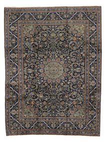 Kashmar Fine Teppich 250X330 Schwarz/Braun Großer Wolle, Persien/Iran Carpetvista