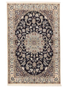 98X153 Nain Fine 9La Teppich Orientalischer Braun/Beige (Wolle, Persien/Iran) Carpetvista