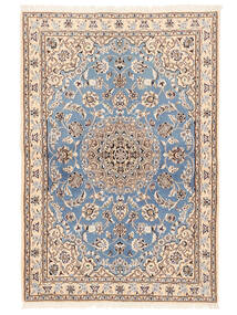 98X145 Nain Fine 9La Tæppe Orientalsk Brun/Beige (Uld, Persien/Iran) Carpetvista