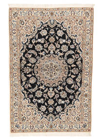 Alfombra Persa Nain Fine 9La 98X147 Marrón/Beige (Lana, Persia/Irán)