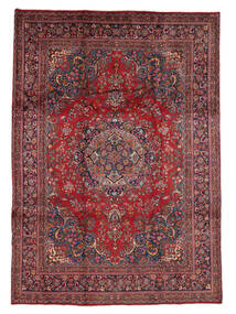 Tappeto Orientale Mashad 244X342 Rosso Scuro/Nero (Lana, Persia/Iran)