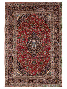  247X367 Keshan Teppich Schwarz/Braun Persien/Iran Carpetvista