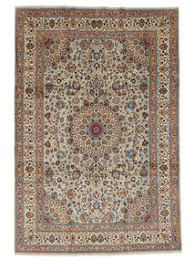 242X361 Alfombra Kashmar Fine Oriental Marrón/Negro (Lana, Persia/Irán) Carpetvista