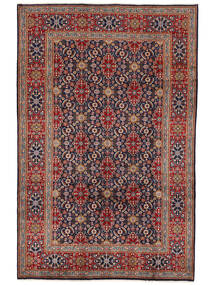  Moud Sherkat Farsh Rug 198X304 Persian Wool Dark Red/Black Carpetvista