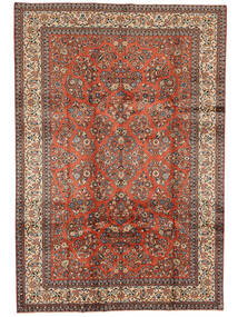  208X305 Sarouk Fine Rug Dark Red/Brown Persia/Iran Carpetvista