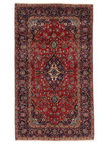 Keshan Vloerkleed 146X254 Donkerrood/Zwart Wol, Perzië/Iran Carpetvista